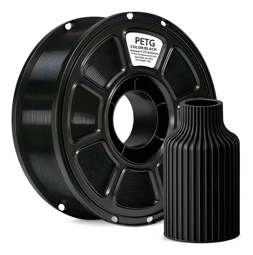 Filamento Petg Branco E Preto 1.75mm 1kg Para Impressora 3d