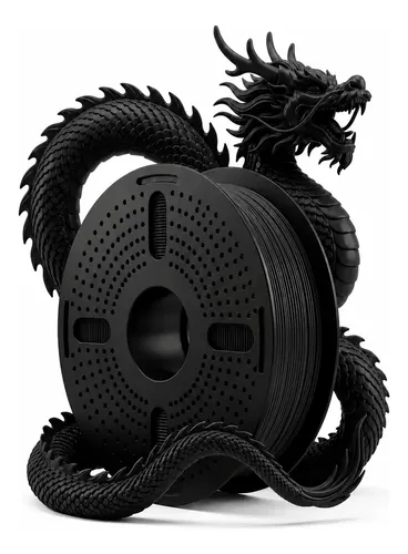 Filamentos Impressora 3d 1 Kg Pet G 1.75mm Core Preto