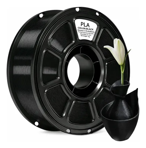 Kit 6 Filamentos PLA 1kg Cores Variadas Impressora 3D