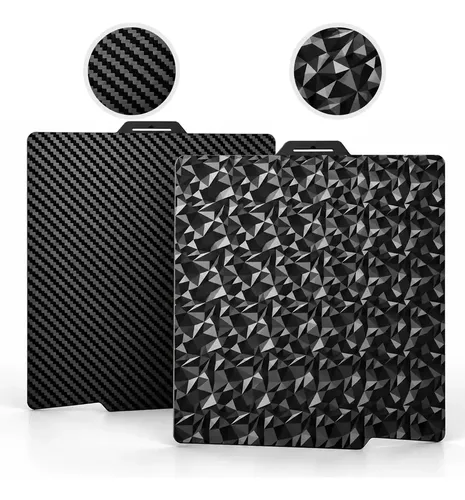 Placa De mesa para impressora 3d para a1 257x257mm pet peo de aquecimento base magnetica texturizada placa de construção