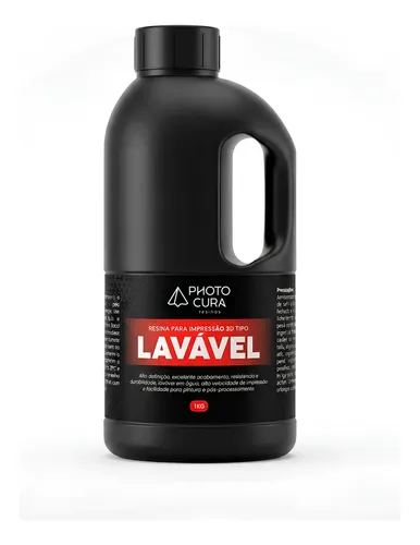 Resina Lavavel Em Agua Impressora 3d 1kg