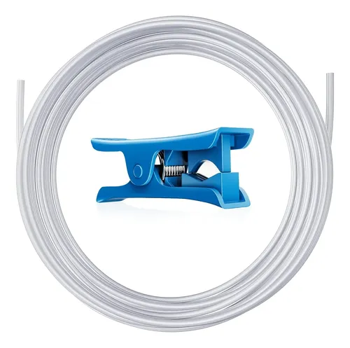 Tubo Ptfe Teflon 5m 2,5mm X 4mm Com Cortador Impressora 3d